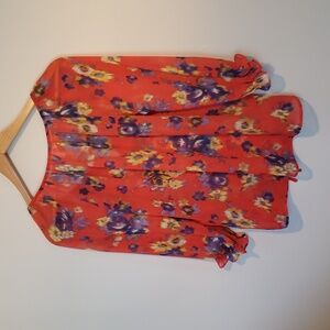 EUC Pleione 3/4 Sleeve Relaxed Blouse Size XS